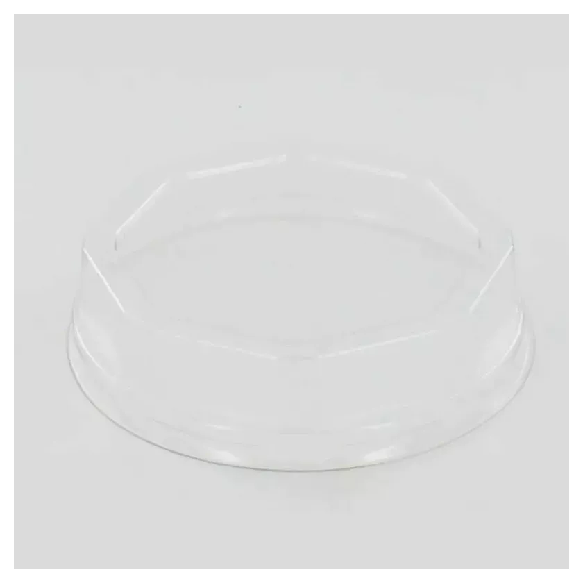Couvercle dome APET 8 coins pour ravier 110xh33mm 200ml