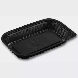 Petit plat noir 62970 medium 228x140x29 RPET Vistopac