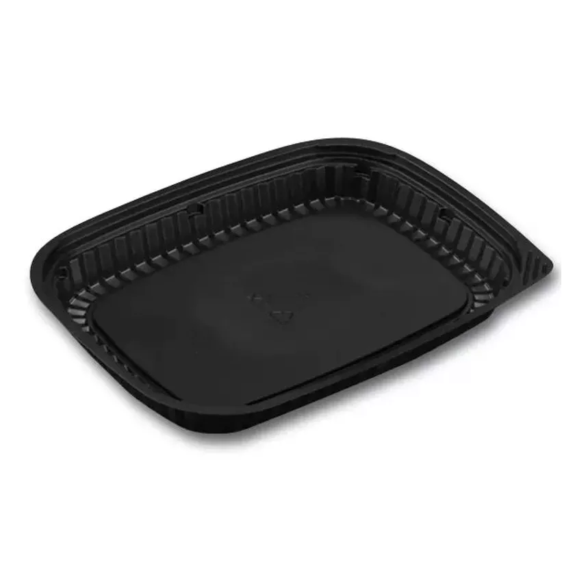 Petit plat noir 62900 260x190x29 RPET Vistopac