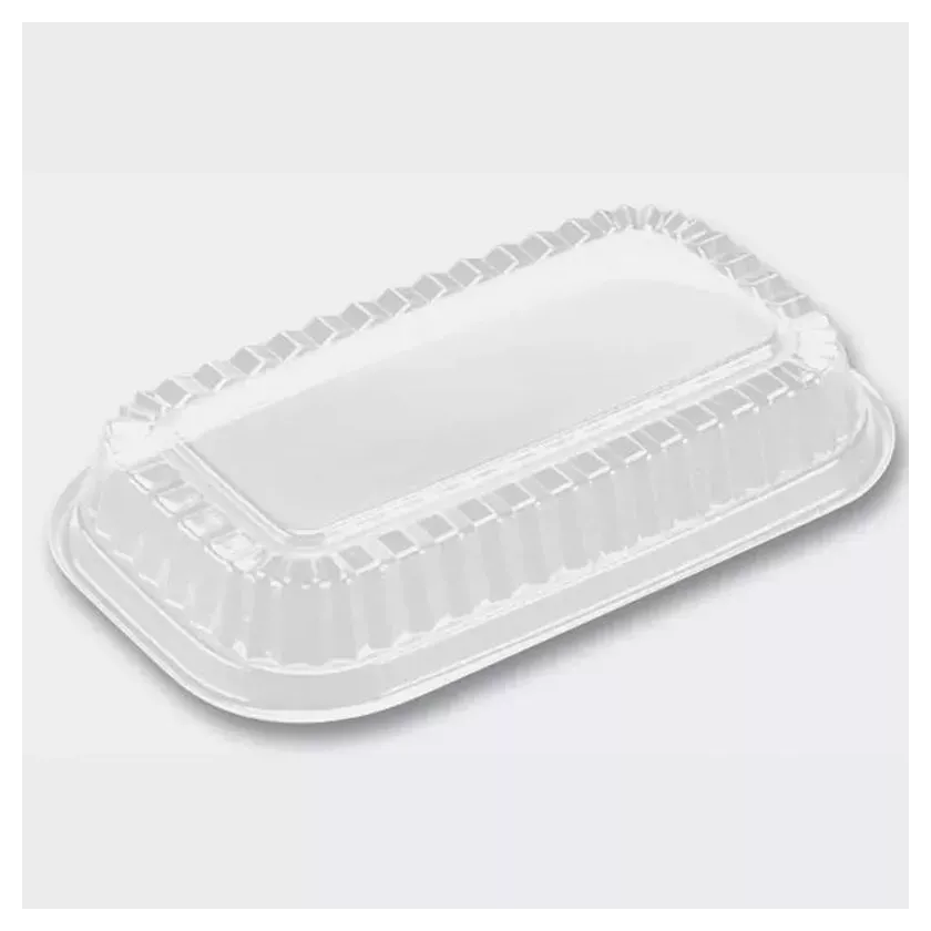 Couvercle plat noir 62107 215x130x38 DPET Vistopac