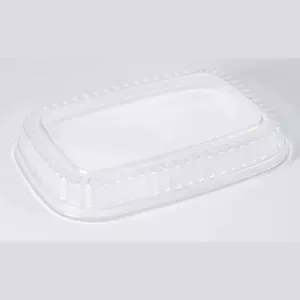 Couvercle plat noir 62108 248x180x32 DPET dome Vistopac