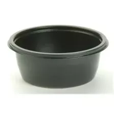 Bowl rond Fastpac 375ml diametre 13x5cm noir