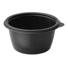 Bowl rond Fastpac 500ml diametre 13x7cm noir