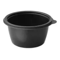 Bowl rond Fastpac 500ml diametre 13x7cm noir