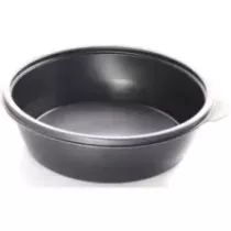 Bowl rond Fastpac 1L diametre 19x5,5cm noir