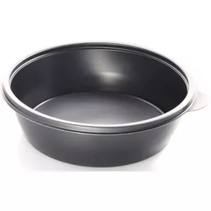 Bowl rond Fastpac 1L diametre 19x5,5cm noir