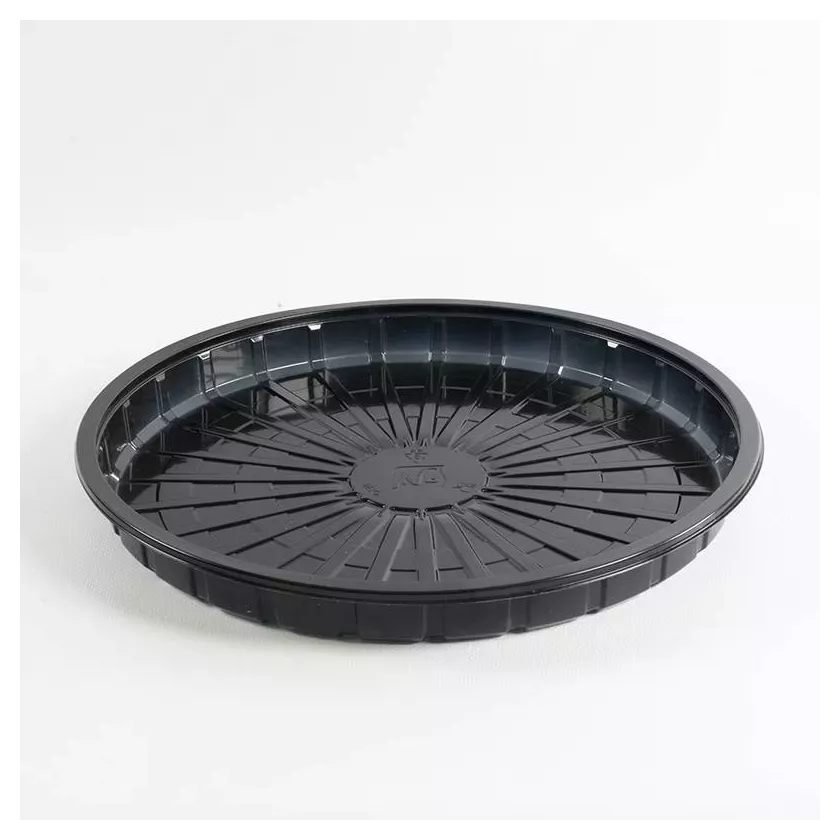 PP ravier a sceller noir diametre 310xh30mm carbon-free