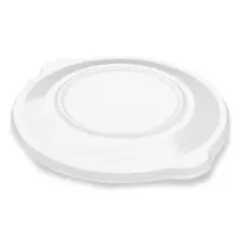 Couvercle assiette menu PP transparent diametre 250mm Duni 176400