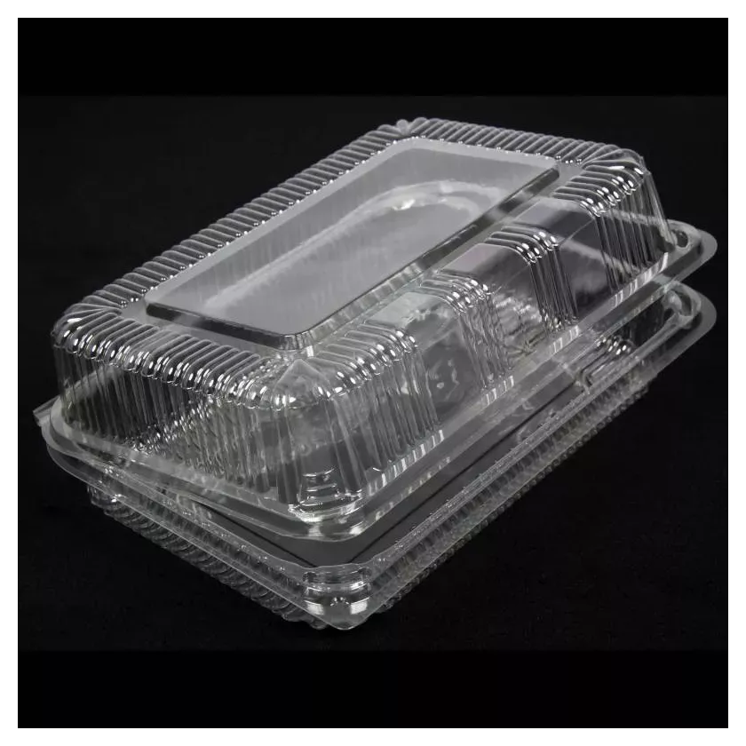 Blister APET 270x186x88mm couvercle a charniere