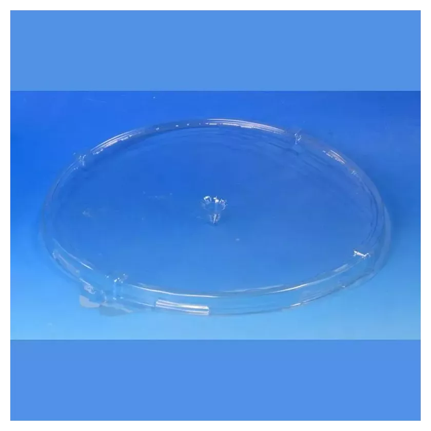 Couvercle APET plat pizza 220mm transparent