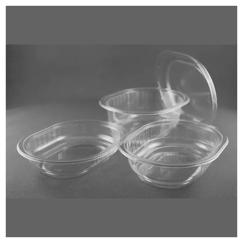 Ravier APET 275ml ovale 139x106x36mm transparent