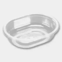 Ravier seal APET 250ml ovale 140x110x35mm transparent