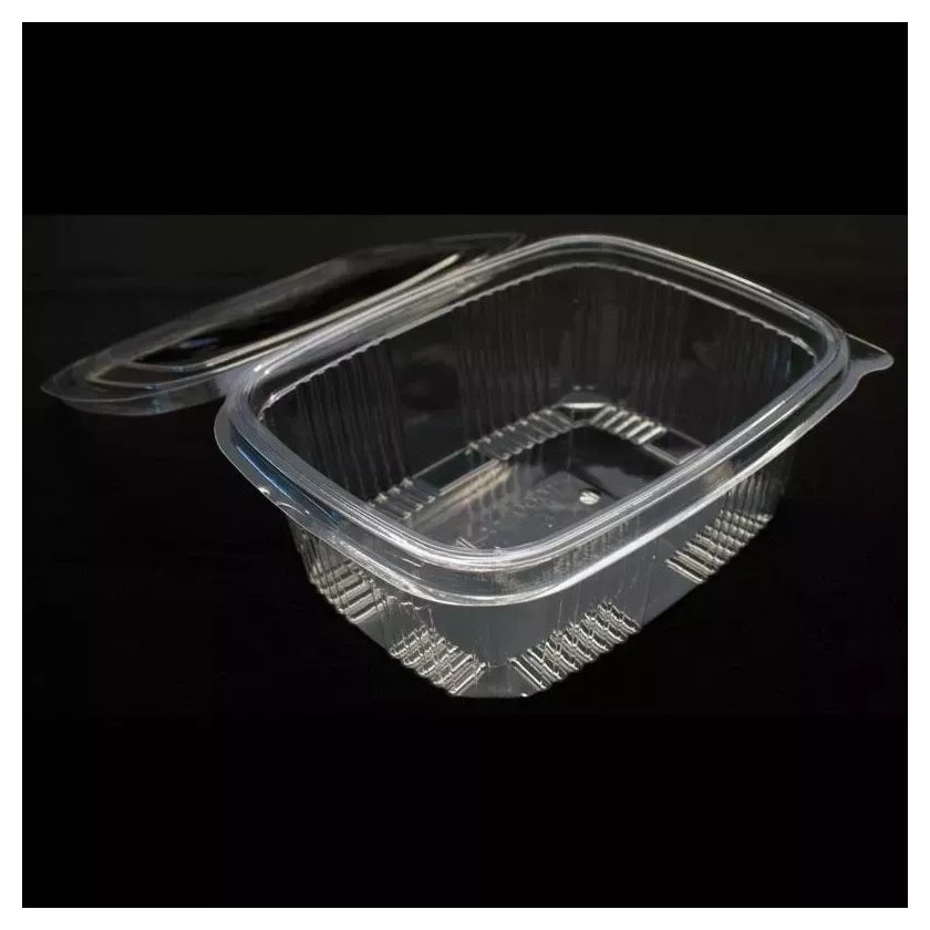 Ravier APET 1L couvercle a charniere 160x119x56mm