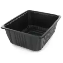 PP tray 230x190x90mm noir