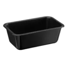 PP ravier 230x145x80mm noir V9/80
