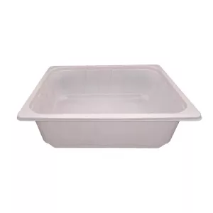 PP 1/2 GN H60 4L blanc 325x265x60mm