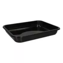 PP GN 1/2 H43 noir 308x240x43mm moule par injection