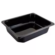CPET 1-2 GN H79 noir 325x265x79mm 5100ml reference 2325-1B