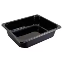 CPET 1-2 GN H79 noir 325x265x79mm 5100ml reference 2325-1B