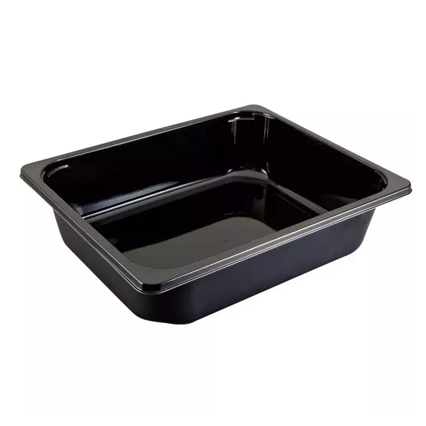 CPET 1-2 GN H79 noir 325x265x79mm 5100ml reference 2325-1B