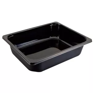 CPET 1-2 GN H79 noir 325x265x79mm 5100ml reference 2325-1B