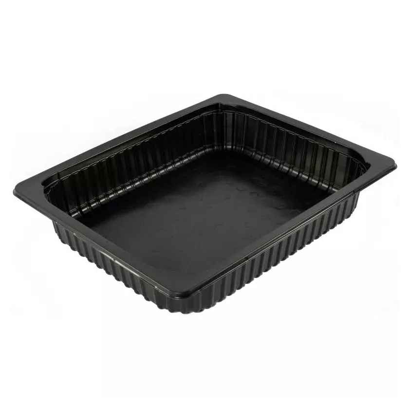 PP 1/2 GN H60 3,1L noir 325x265x60mm