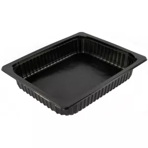 PP 1/2 GN H60 3,1L noir 325x265x60mm
