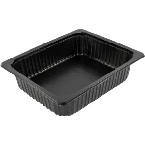 PP 1/2 GN H80 4,35L noir 325x265x80mm