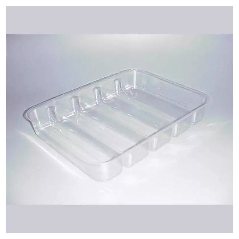 Support 1/2 GN 5-lignes H45 cristal 280x210x45mm OPS