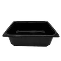 PP 1/2 GN H100 6,3L noir 325x265x100mm