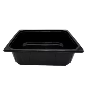 PP 1/2 GN H100 6,3L noir 325x265x100mm