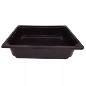 PP 1/2 GN H80 5L noir 325x265x80mm