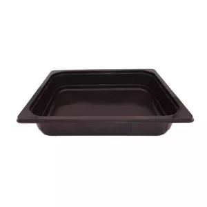 PP 1/2 GN H60 4L noir 325x265x60mm