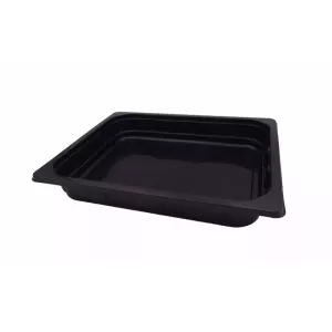 PP 1/2 GN H50 3,4L noir 325x265x50mm