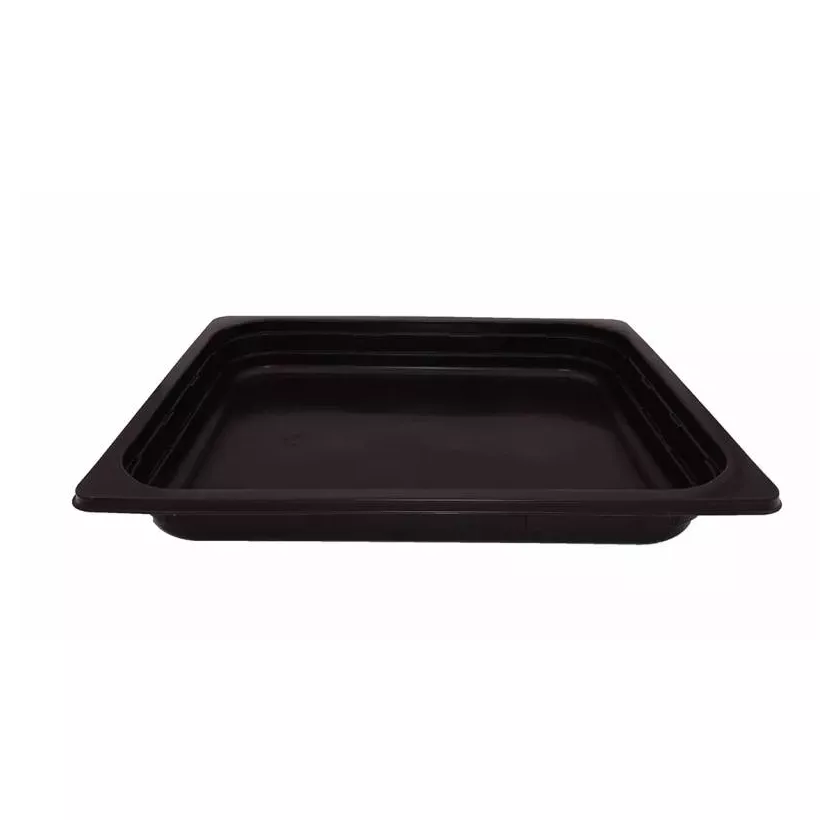 PP 1/2 GN H40 2,7L noir 325x265x40mm