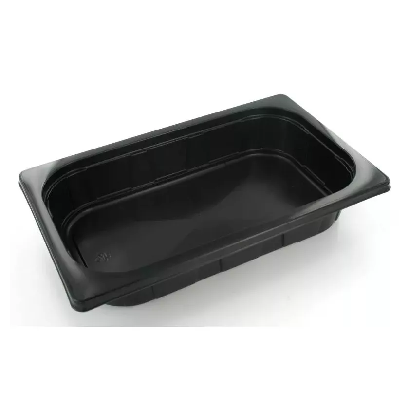 PP 1/4 GN H50 1,5L noir 265x162x50mm