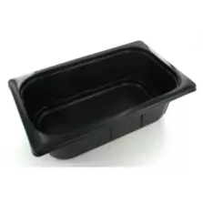 PP 1/4 GN H80 2L noir 265x162x80mm