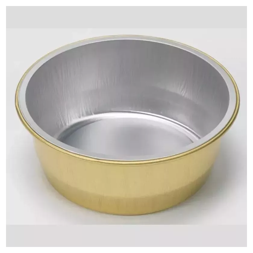 Ravier alu a pate 290ml or d100x43mm - carton 1035pcs