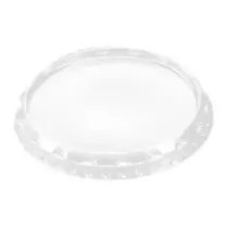RPET couvercle transparent pour alu ravier pate 290ml or