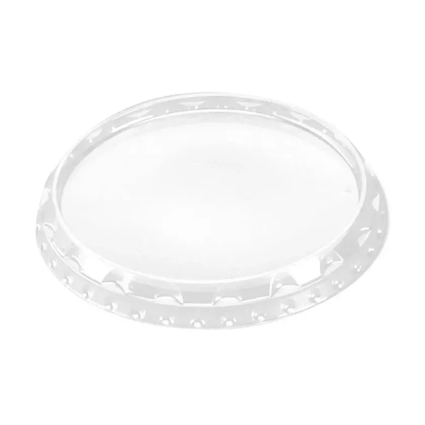 RPET couvercle transparent pour alu ravier pate 290ml or