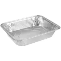 Bac gastro aluminium 3,6L 1-2 GN 320x260x60mm