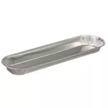 Ravier alu 225ml 280x80x25mm - carton 1000pcs