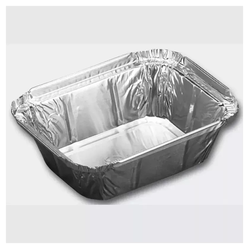 Ravier alu 250ml 1/4 L.O. bord releve 126x98x43mm - carton 1000pcs