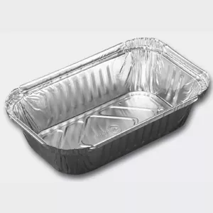 Ravier alu 660ml bord releve 192x119x43mm