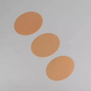 Dentelles steak ovale peach Meat Saver Paper