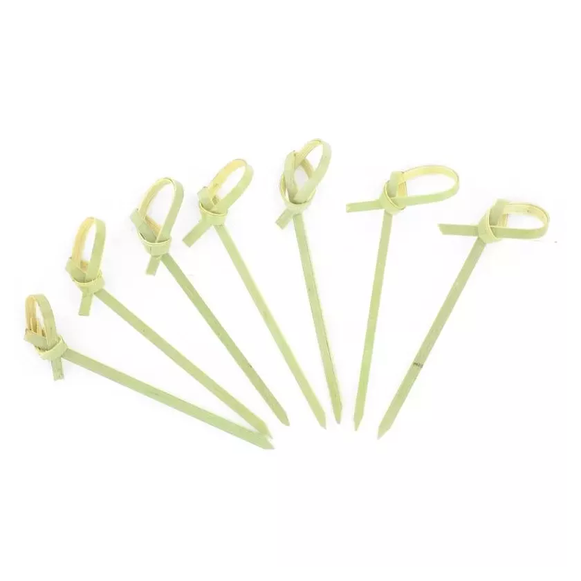 Bambou boucle 7cm marque Packaging Partners paquet 500 pieces