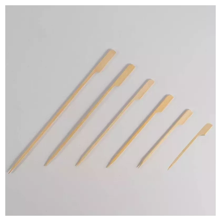 Bambou forme pistolet 9cm marque Packaging Partners paquet 500 pieces