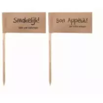 Drapeaux Bon appetit D.V. Artisan 25x40mm