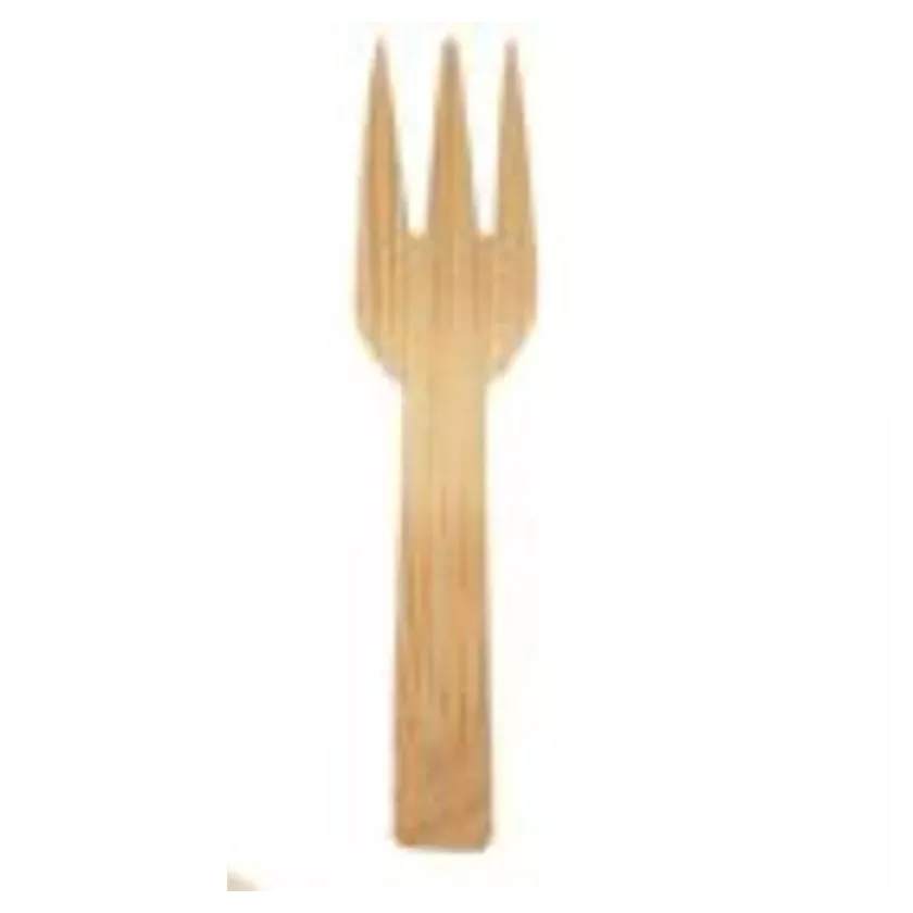 Mini fourchette bambou 9cm 24x50 pieces