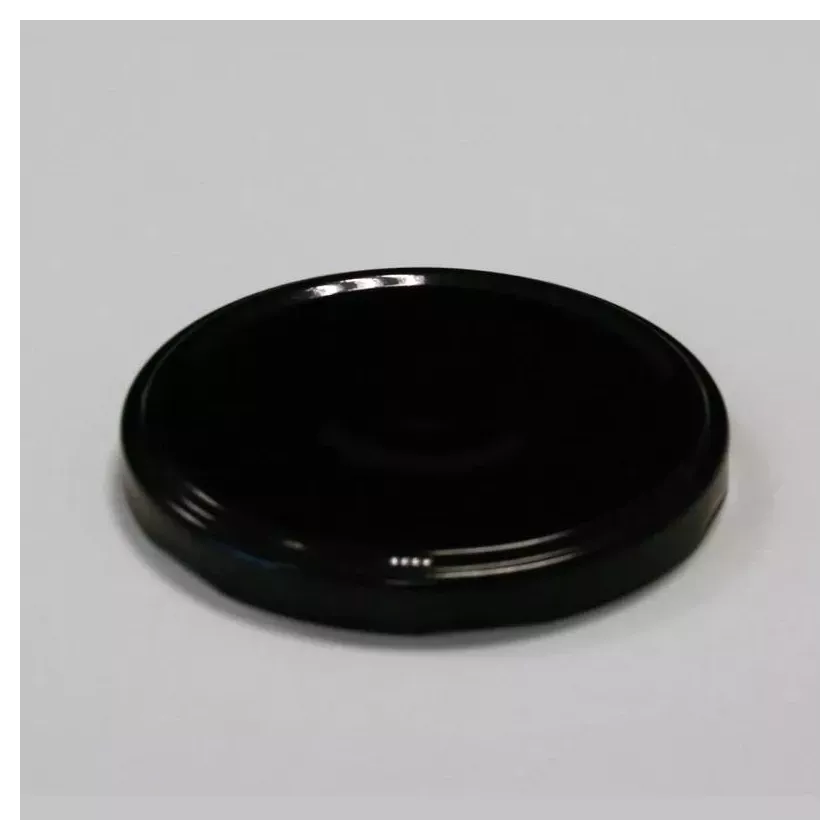 Bouchon a vis pour bocal verre 630ml noir